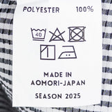 Women's Medium Gray Ridge Mountain Gear Basic Short Sleeve Shirt Stripe Gray/White Polyester Top