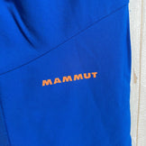 男士 Eiger Eisfeld Light SO 长裤，46 码，蓝色。这款尼龙软壳长裤是冬季下装的理想之选。产品代码：z00054161。