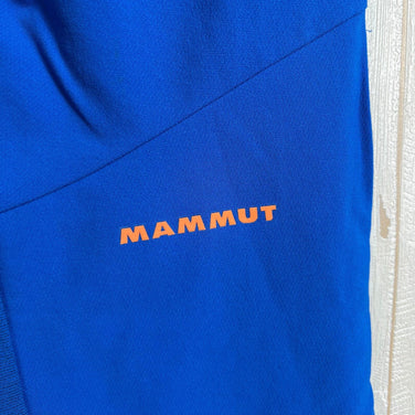 男士 Eiger Eisfeld Light SO 长裤，46 码，蓝色。这款尼龙软壳长裤是冬季下装的理想之选。产品代码：z00054161。