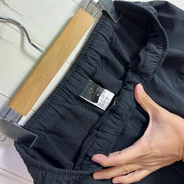 男女通用黑色中号 Shinogi By Axesquin (Ryo By Axesquin) Shimonagi 羊毛尼龙长裤 (z00053961)