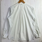 【Women's M アイボリー系】 Millet ( ミレー ) インセクト バリヤー チェック スタンドシャツ ロング スリーブ Insect Barrier Check Stand Shirt Long Sleeve ポリエステル ウェア トップス インナー シャツ
