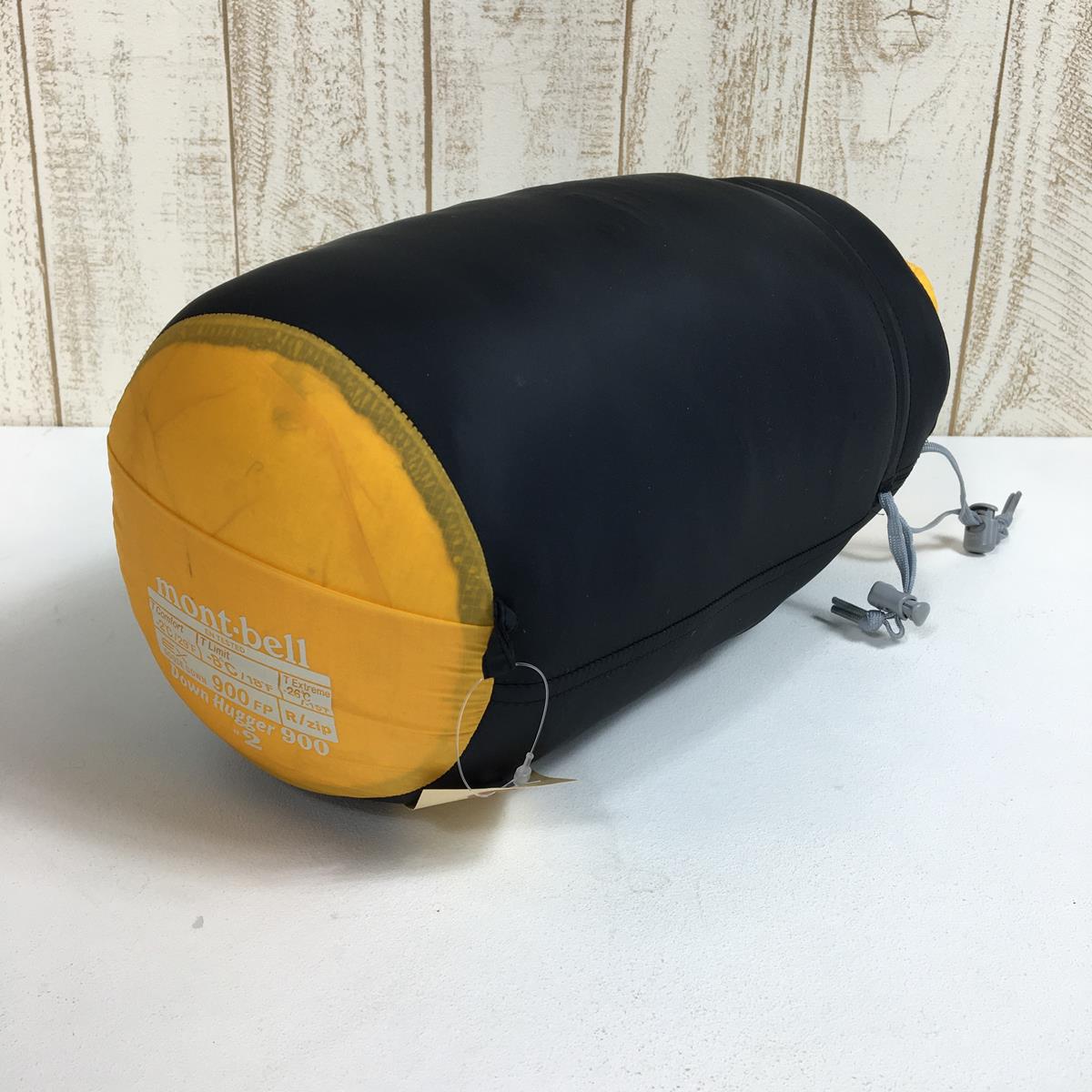 [One Size Yellow] Montbell Down Hugger 900 #2 900Fp -8℃ Down Sleeping Bag 1121251 SUF Sunflower Sleeping Bag Sleeping System