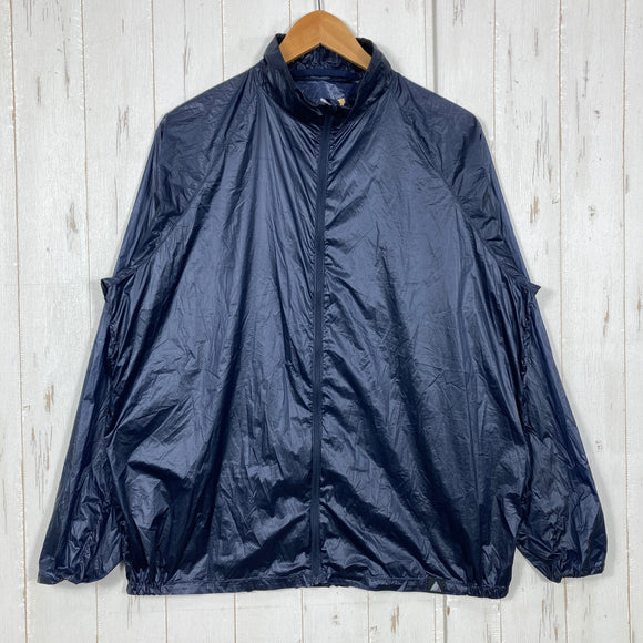 【Unisex S/M ネイビー系】 Moon Light Gear ( ムーンライトギア ) グラム ジャケット Gram Jacket 超軽量 6D x 7D リサイクルナイロン パッカブル ナイロン ウェア トップス アウター ジャケット ウィンドシェル z0006