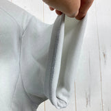 Montbell Wickron ZEO T Men's Size L Ivory - Polyester Short Sleeve Crew Neck T-Shirt, Synthetic Fiber, Short Sleeve T-Shirt, Crew Neck, Synthetic Fiber, z00053625