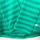 【Women's M グリーン系】 Berghaus ( バーグハウス ) ストライプ ベースクルー ロングスリーブ Stripe Base Crew LS AF ポリエステル ウェア トップス インナー シャツ ロングスリーブTシャツ クルーネック 化繊 z00058-7