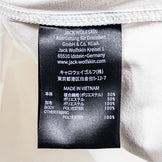 Men's Size L White Jackwolfskin JP Sunshelter Cardigan, Polyester, Long Sleeve Shirt, Synthetic Fiber, z00053092