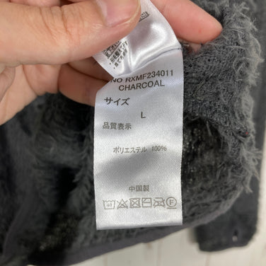 【Men's L チャコール系】 Rokx ( ロックス ) アルファ クルー ALPHA CREW ポリエステル ウェア トップス アウター ジャケット フリース z00059990  フリース アウター ジャケット トップス ウェア