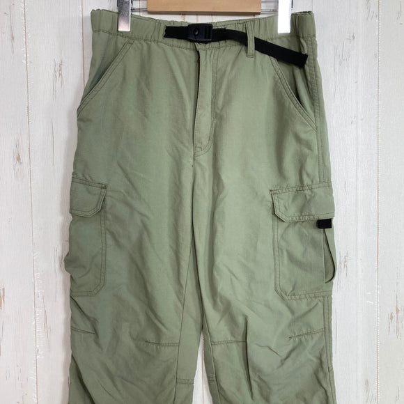 【Women's M グリーン系】 Columbia ( コロンビア ) フィジー アイランド コンバーチブルパンツ ウィメンズ Fiji Island Convertible Pants Women's 2WAY 3/4丈 ナイロンリップストップ ナイロン ウェア ボ
