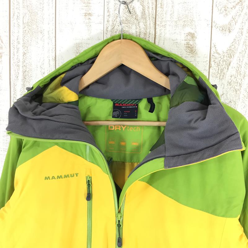 【Men's S イエロー系】 Mammut ( マムート ) エリッツ ジャケット Eriz Jacket 1010-14180 International Men's 6151 Peridot-Yellow 化繊インサレーション アウター ジャケット トップス