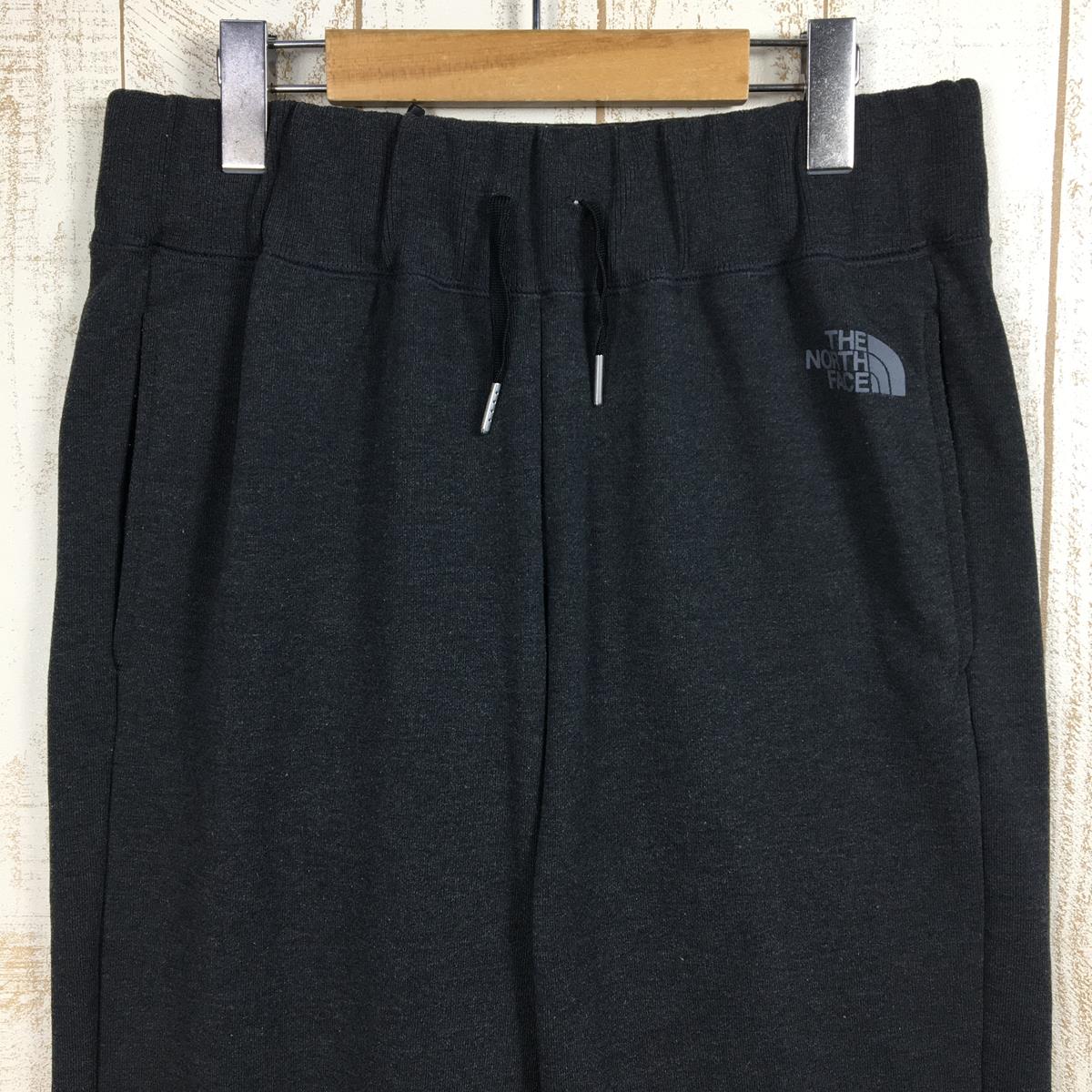 【Men's M チャコール系】 The North Face ( ザ・ノースフェイス ) カラー ヘザード スウェット ロング パンツ Color Heathered Sweat Long Pants NB81696 Asian Men's  化繊 ロングパンツ ボ