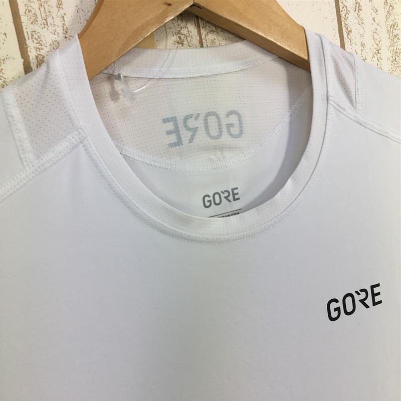 【男款S白】Gore Wear R3衬衫 R3衬衫T恤100141国际男士合成纤维短袖T恤圆领内搭衬衫上衣