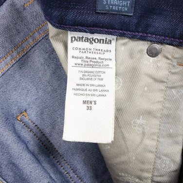 【Men's 33 ネイビー系】 Patagonia ( パタゴニア ) パフォーマンス ストレートフィット ジーンズ ショート Performance Straight Fit Jeans - Short オーガニックコットン 56020 International - 【公式】2ndGEAR（セカンドギア）Webショップ【登山用品・アウトドア用品専門 買取販売店】