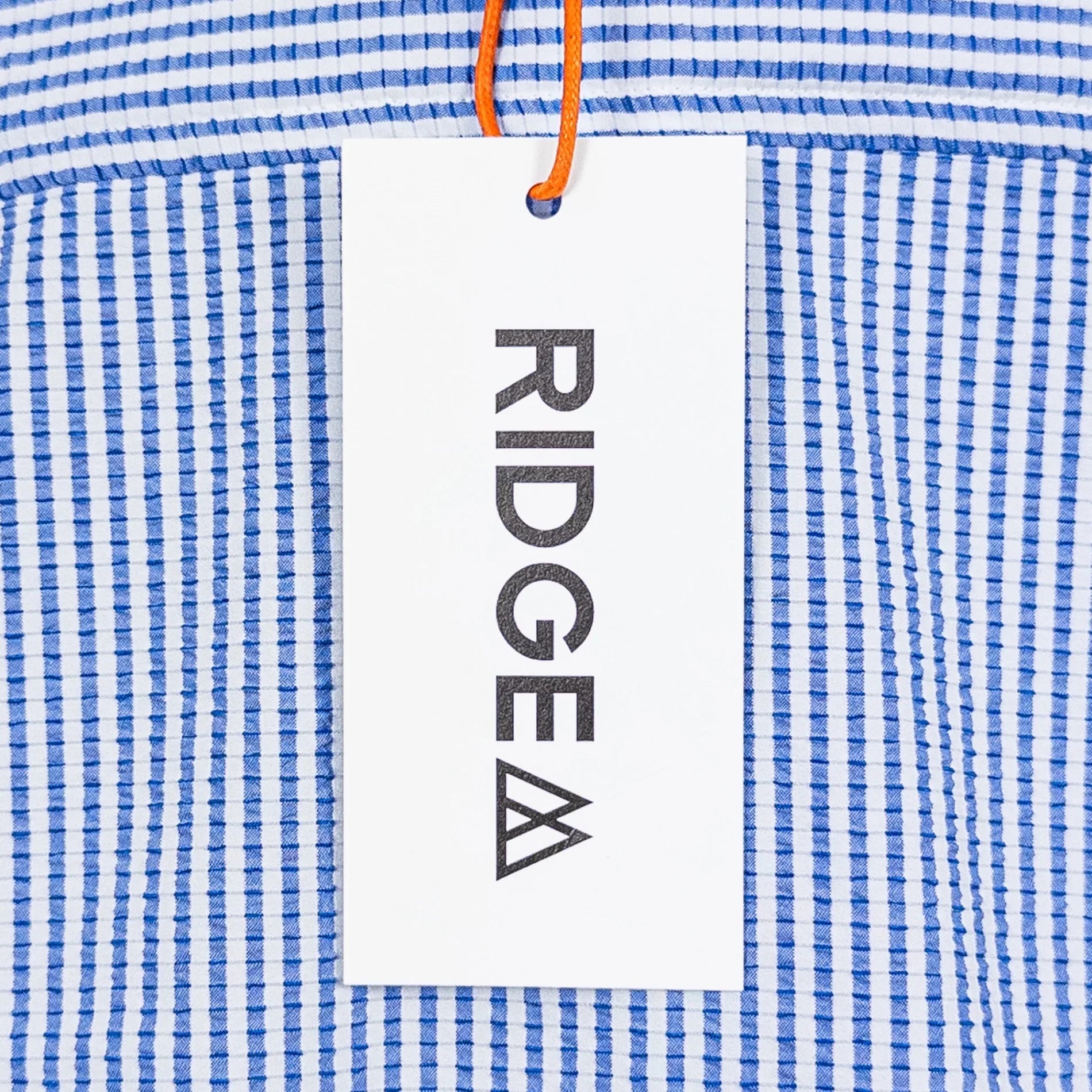 【Women's S ブルー系】 Ridge Mountain Gear ( リッジマウンテンギア ) ベーシック ロングスリーブ シャツ ストライプ Basic Long Sleeve Shirt Stripe Blue x White ポリエステル ウェア トップ - 【公式】2ndGEAR（セカンドギア）Webショップ【登山用品・アウトドア用品専門 買取販売店】