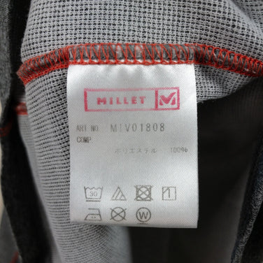 【Men's L グレー系】 Millet ( ミレー ) アイラ ジップ ロングスリーブ Eira Zip Longsleeve MIV01808 Men's Charcoal Heather 化繊 アウター ジャケット トップス ウェア - 【公式】2ndGEAR（セカンドギア）Webショップ【登山用品・アウトドア用品専門 買取販売店】