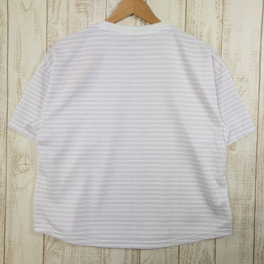 【Women's L ホワイト系】 Marmot ( マーモット ) ウィメンズサラピークボーダーハーフスリーブクルー ポリエステル TOWPJA69 Asian Women's ライラック 化繊 ショートスリーブシャツ インナー シャツ トップス ウェア - 【公式】2ndGEAR（セカンドギア）Webショップ【登山用品・アウトドア用品専門 買取販売店】
