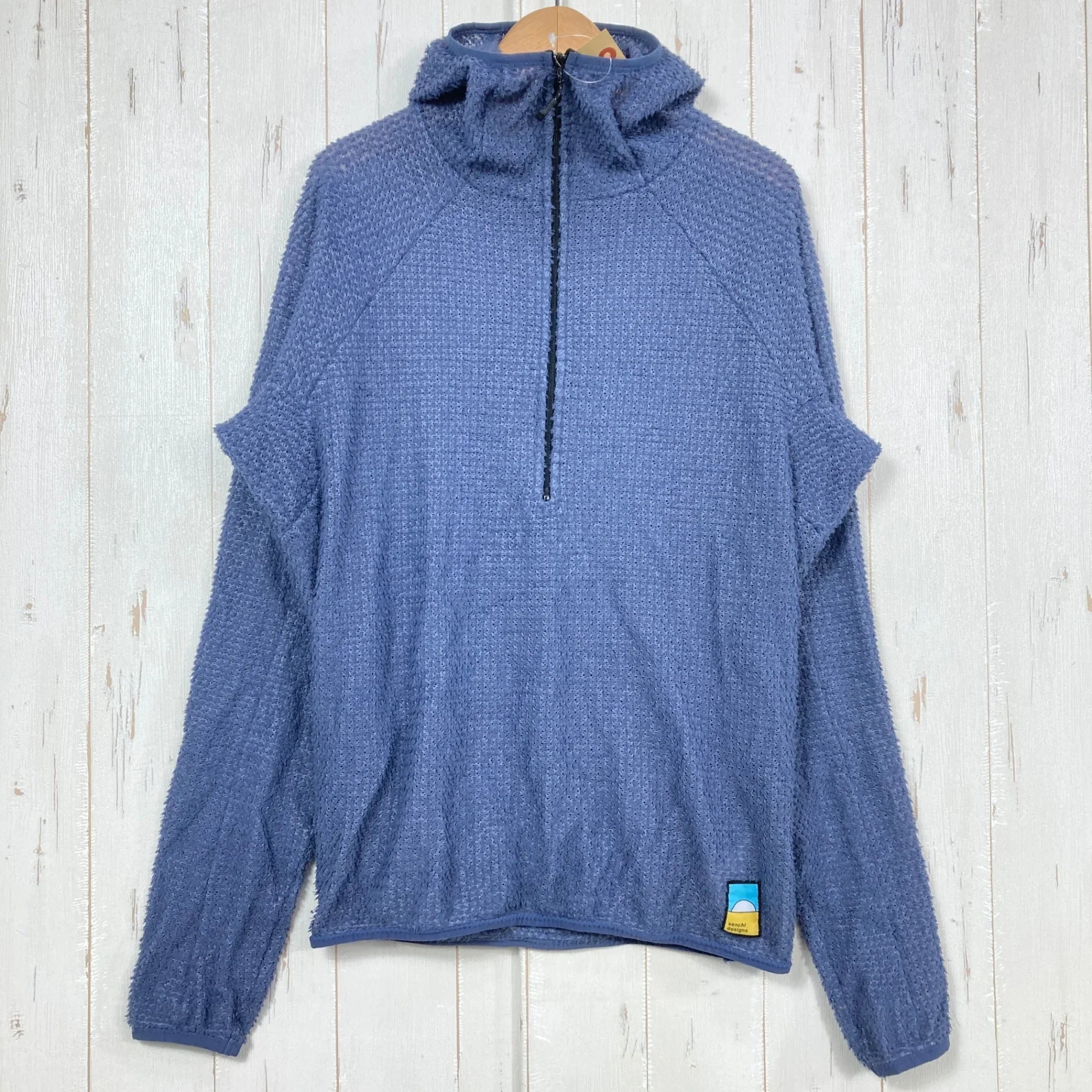 Senchi Designs Alpha Direct センチデザインズ 13 Senchi Designs ALPHA 90 HOODIE W/ HALF ZIP / センチデザイン センチ