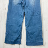 【Women's XS ブルー系】 Gramicci ( グラミチ ) デニム ファイブ ポケット ワイド パンツ Denim Five Pocket Wide Pants コットン ウェア ボトムス ロングパンツ コットン z00060523  コットン ロングパンツ