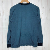 【Unisex 3 ブルー系】 Onc Merino（オーエヌシー メリノ） ロング スリーブ ティー Long Sleeve Tee メリノウール ウェア トップス インナー シャツ ロングスリーブTシャツ クルーネック ウール z00060410  ウール ロン