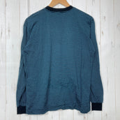 【Unisex 3 ブルー系】 Onc Merino（オーエヌシー メリノ） ロング スリーブ ティー Long Sleeve Tee メリノウール ウェア トップス インナー シャツ ロングスリーブTシャツ クルーネック ウール z00060410  ウール ロン