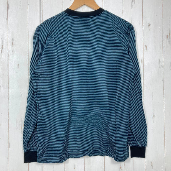 【Unisex 3 ブルー系】 Onc Merino（オーエヌシー メリノ） ロング スリーブ ティー Long Sleeve Tee メリノウール ウェア トップス インナー シャツ ロングスリーブTシャツ クルーネック ウール z00060410  ウール ロン