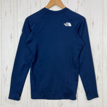 【Unisex S ネイビー系】 The North Face ( ザ・ノースフェイス ) エクスペディション ドライ ドット クルー Expedition Dry Dot Crew DotKnit 吸汗速乾 サムホール SUMMIT SERIES ポリエステル ウェ