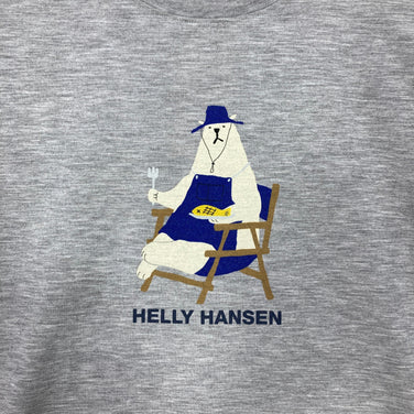 【Women's M グレー系】 Helly Hansen ( ヘリーハンセン ) ショート スリーブ ベア ティー S/S Bear Tee ポリエステル ウェア トップス インナー シャツ ショートスリーブTシャツ クルーネック 化繊 z00060571  化繊