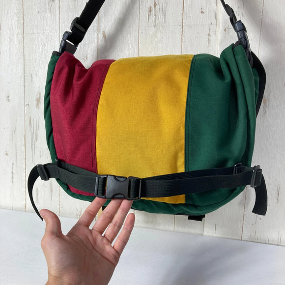 【OneSize ワインレッド系】 1997 Ultimate Direction ( アルティメイトディレクション ) リバーシブル メッセンジャーバッグ Reversible Messenger Bag 生産終了モデル 入手困難 コーデュラナイロン製 バッグ ストレ