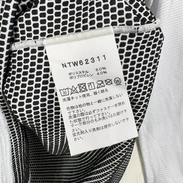 The North Face Women's Small Gray Long Sleeve FlashDry Zip Up (L/S) Polyester Top/Inner Shirt, Synthetic Fiber (z000556)