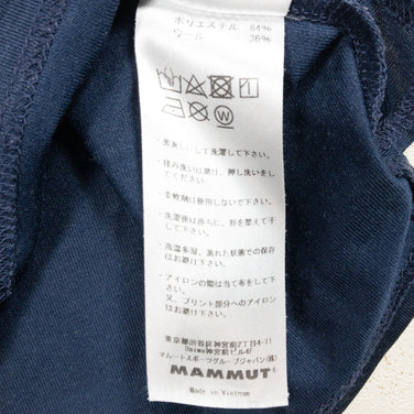 【Men's M ネイビー系】 Mammut ( マムート ) アジリティ アドバンスド ポロ アジアンフィット Aegility Advanced Polo AF ポリエステル 1017-01140 Men's ウール ショートスリーブシャツ インナー シャツ - 【公式】2ndGEAR（セカンドギア）Webショップ【登山用品・アウトドア用品専門 買取販売店】