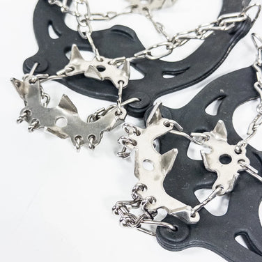 Zafield Chain Spikes，冬季冰爪，M码（黑色），男女通用，尺码 z00053519