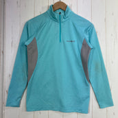 【Women's M ブルー系】 Montbell ( モンベル ) ウイックロン ZEO ロングスリーブ ジップシャツ Wicron ZEO Long Sleeve Zip Shirt
ポリエステル ウェア トップス インナー シャツ ロングスリーブシャツ 化繊