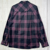 男士 M 码紫色 Aclima LeisureWool ReBorn 羊毛衬衫 106310 369 格纹深灰/酒红色 z00055898 369