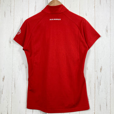 【Women's XS レッド系】 Mammut ( マムート ) トレイル ハーフスリーブ ジップシャツ Trail Half Sleeve Zip Shirt ウェア トップス インナー シャツ ショートスリーブシャツ 化繊 ポーラテック・パワードライ z00059
