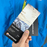 【Men's M ブルー系】 Montane ( モンテイン ) シャークジャケット Shark Jacket Blue Spark ナイロン ウェア トップス アウター ジャケット ウィンドシェル z00055356 Blue Spark ウィンドシェル アウタ