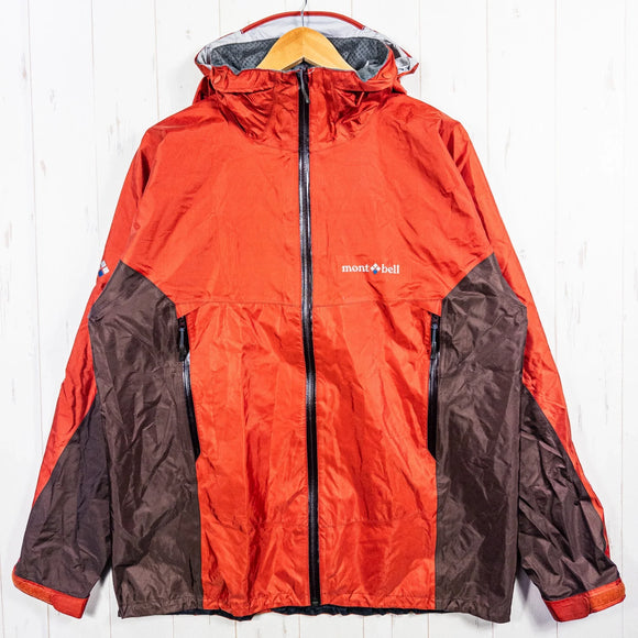 【Men's L レッド系】 Montbell ( モンベル ) ストーム クルーザー ジャケット Storm Cruiser Jacket ナイロン ウェア トップス アウター ジャケット レインシェル GORE-TEX-3L ( ゴアテックス・3レイヤー )