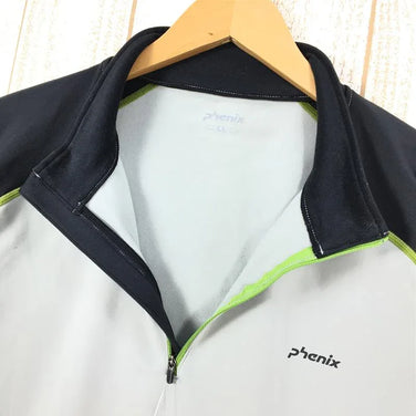 【Men's XL グレー系】Phenix ( フェニックス ) フィット ジップ モック ロングスリーブ シャツ Fit Zip Moc PH252LS10 Asian Men's 化繊 ロングスリーブシャツ インナー シャツ トップス ウェア - 【公式】2ndGEAR（セカンドギア）Webショップ【登山用品・アウトドア用品専門 買取販売店】