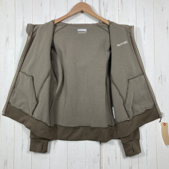 【Women's L ブラウン系】 Marmot ( マーモット ) クライム 3250 コル パーカー Climb 3250 Col Parka 吸放湿 高速消臭 吸水速乾 ストレッチ ポリエステル ウェア トップス インナー シャツ フーディ 化繊 z0006164