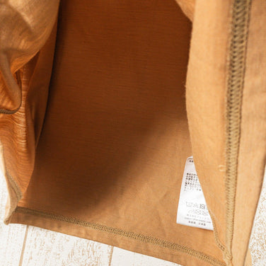 【Unisex XS ベージュ系】 Hereness（ヒアネス） ドライ ウール ティーシャツ Dry Wool T-Shirt ウール ウェア トップス インナー シャツ ショートスリーブTシャツ クルーネック ウール z00051454 ウール ショートスリーブT - 【公式】2ndGEAR（セカンドギア）Webショップ【登山用品・アウトドア用品専門 買取販売店】