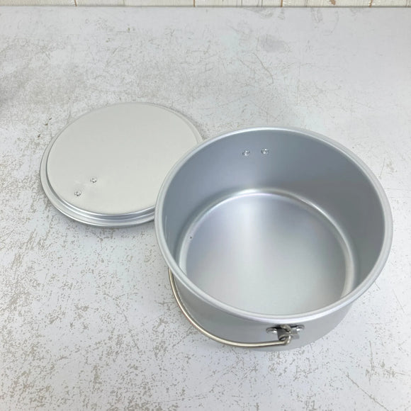 【OneSize シルバー系】 Evernew ( エバニュー ) バックカントリー アルミ ポット Backcountry Almi Pot 焚火対応 アルマイト加工 ベイルハンドル 日本製 クックウェア クッカー コッフェル z00061209  クッカー コッ