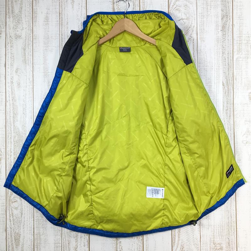 【男款S蓝】Montane Prism Jacket Primaloft Insulation Hoody International 男士电蓝色合成绝缘外套