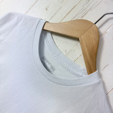 【Men's S ホワイト系】 2026 Patagonia ( パタゴニア ) P 6 ロゴ レスポンシビリティー ティー P 6 Logo Responsibili Tee コットン ウェア トップス インナー シャツ ショートスリーブTシャツ クルーネック コ