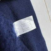 男女通用 XL 码 Yetina 海军蓝套头连帽衫，羊毛材质，上衣，内衣，连帽衫，z00053994