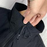 Men's XXL Black Acut Back Pocket Vest, Hard to Find, Pre-order Limited Edition, Nylon Windshell Vest, z00054789