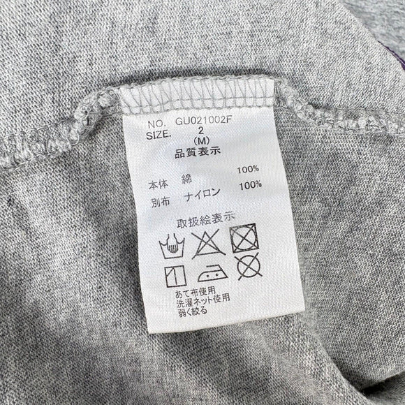【Men's 2 グレー系】 Mei ( マウンテンイクイップメントインク ) × Grn（ジーアールエヌ）米綿天竺 Ｔシャツ 入手困難 ダブルネーム コラボモデル コットン ウェア トップス インナー シャツ ショートスリーブTシャツ クルーネック コットン z