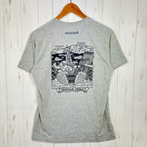 【Men's S グレー系】 Montbell ( モンベル ) ウィック ティー 天王寺 WIC Tee Tennnouji 入手困難 ご当地Tシャツ ポリエステル ウェア トップス インナー シャツ ショートスリーブTシャツ クルーネック 化繊 z000587