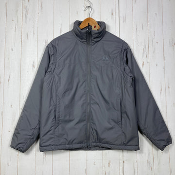 【Unisex M グレー系】 Helly Hansen ( ヘリーハンセン ) ジップ インサレーション ジャケット Zip Insulation Jacket 2WAY 袖着脱式 Zip in Zip対応 PERTEX QUANTUM 化繊ダウン ウェア トップ