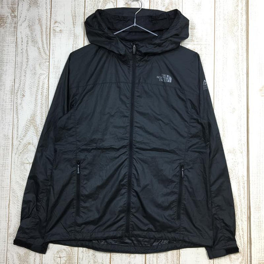 [女式 L 黑色] The North Face Novelty Anytime Wind 连帽衫 Novelty Anytime Wind 连帽衫风壳夹克 NPW71675 亚洲女式