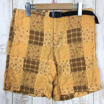 【Unisex S オレンジ系】 Gramicci ( グラミチ ) パッチワーク クライミング ショーツ WS8-10022-JD Unisex コットン ショーツ ショートパンツ ボトムス ウェア - 【公式】2ndGEAR（セカンドギア）Webショップ【登山用品・アウトドア用品専門 買取販売店】