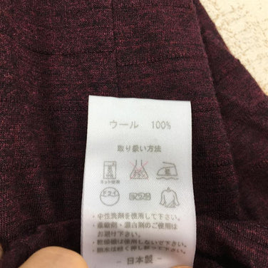 【Men's L パープル系】Waipoua ( ワイポウア ) ミッドウェイト メリノウール ロングスリーブ クルー Midweight Merinowool Long Sleeve Crew ロンt Tシャツ ベースレイヤー Men's ウール ロングスリーブTシャツ クルーネック インナー シャツ トップス ウェア - 【公式】2ndGEAR（セカンドギア）Webショップ【登山用品・アウトドア用品専門 買取販売店】