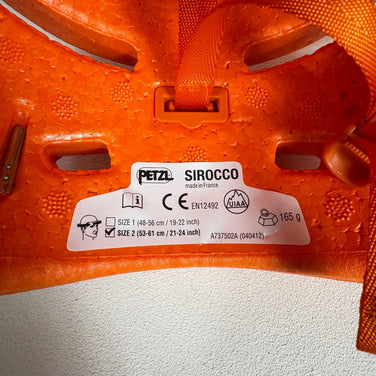 【Unisex 2 オレンジ系】 Petzl ( ペツル ) シロッコ Sirocco 入手困難 ヘルメット z00054938  ヘルメット
